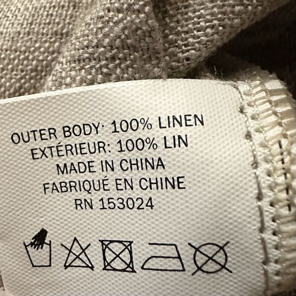 Linen Bag Fringe Studio Cross Body Tan Aztec Southwest NWT - Picture 9 of 11